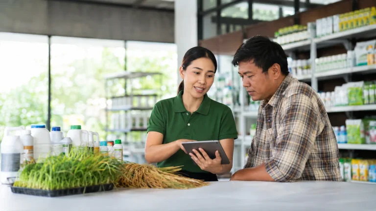ตรวจข้อมูลสินค้าการเกษตรร่วมกับผู้ขายก่อนตัดสินใจซื้อ
